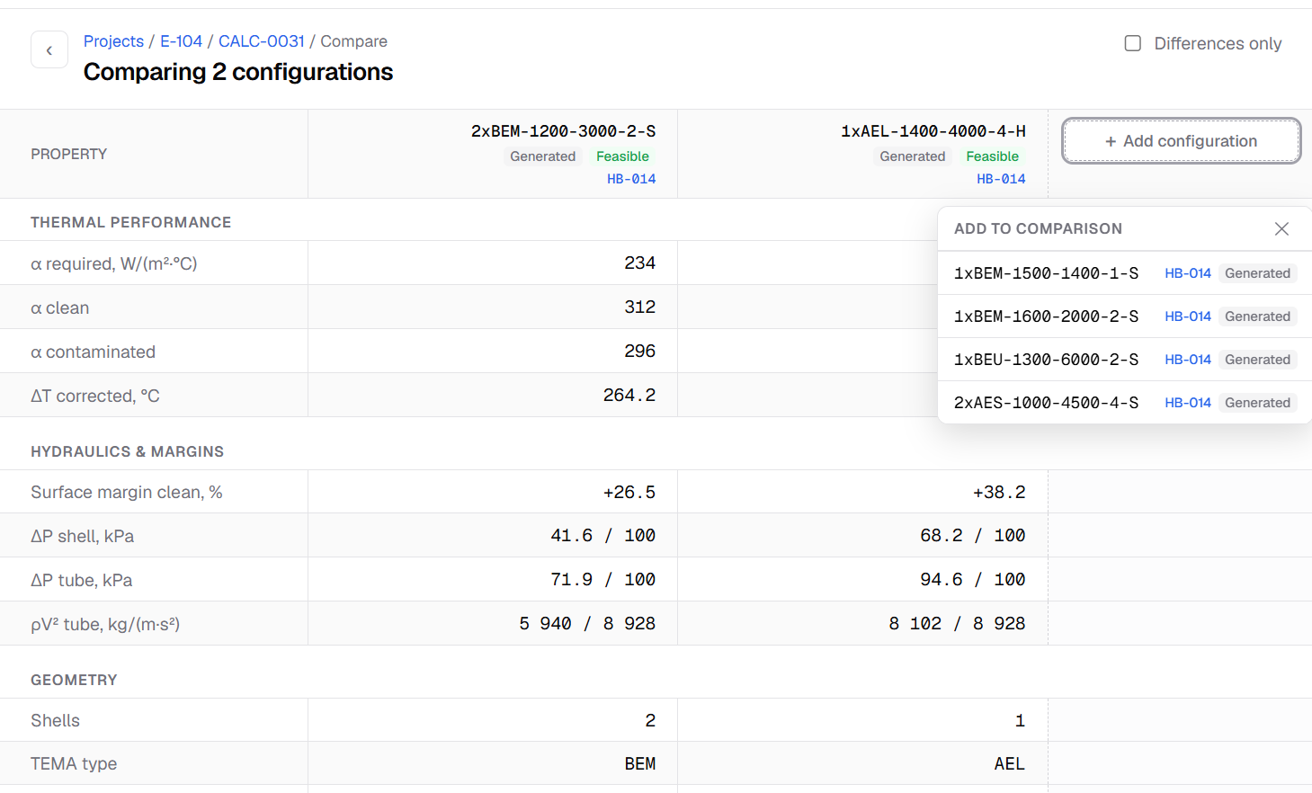 LOTUS STHE Decision Grid — screenshot 2
